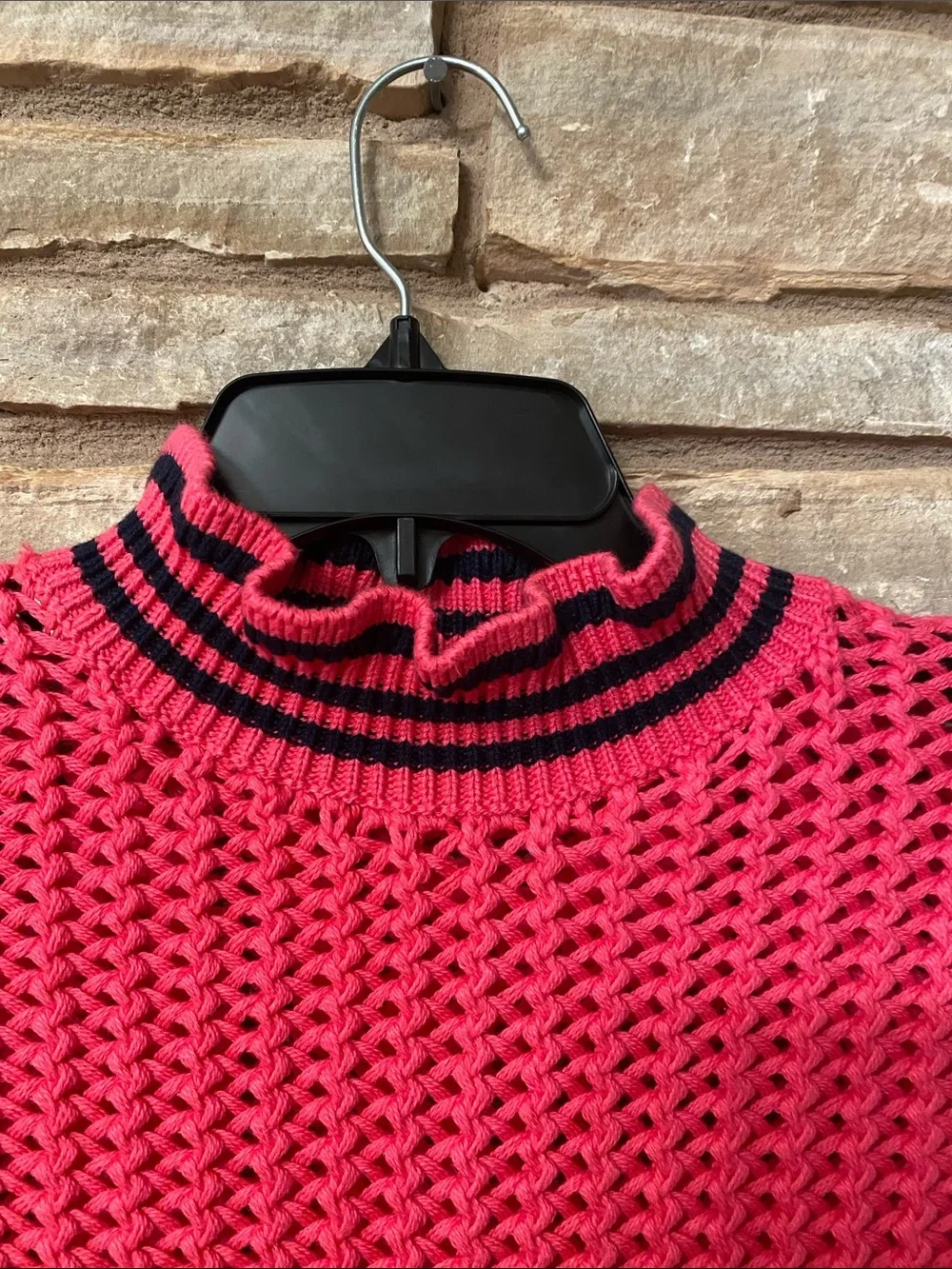 J. Crew Turtleneck Sleeveless Sweater Pink Large Style AM740 Size M